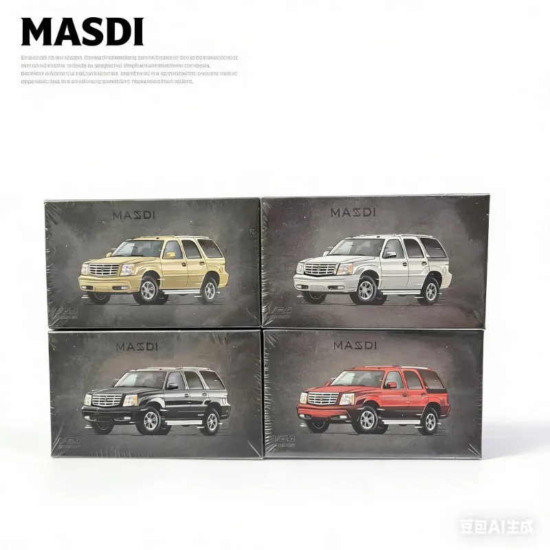 

MASDI 1:64 Kalerder 2005 SUV: Коллекционная модель автомобиля из литого сплава, статичная фигурка, игрушка для мальчиков, предмет для взрослых коллекционеров