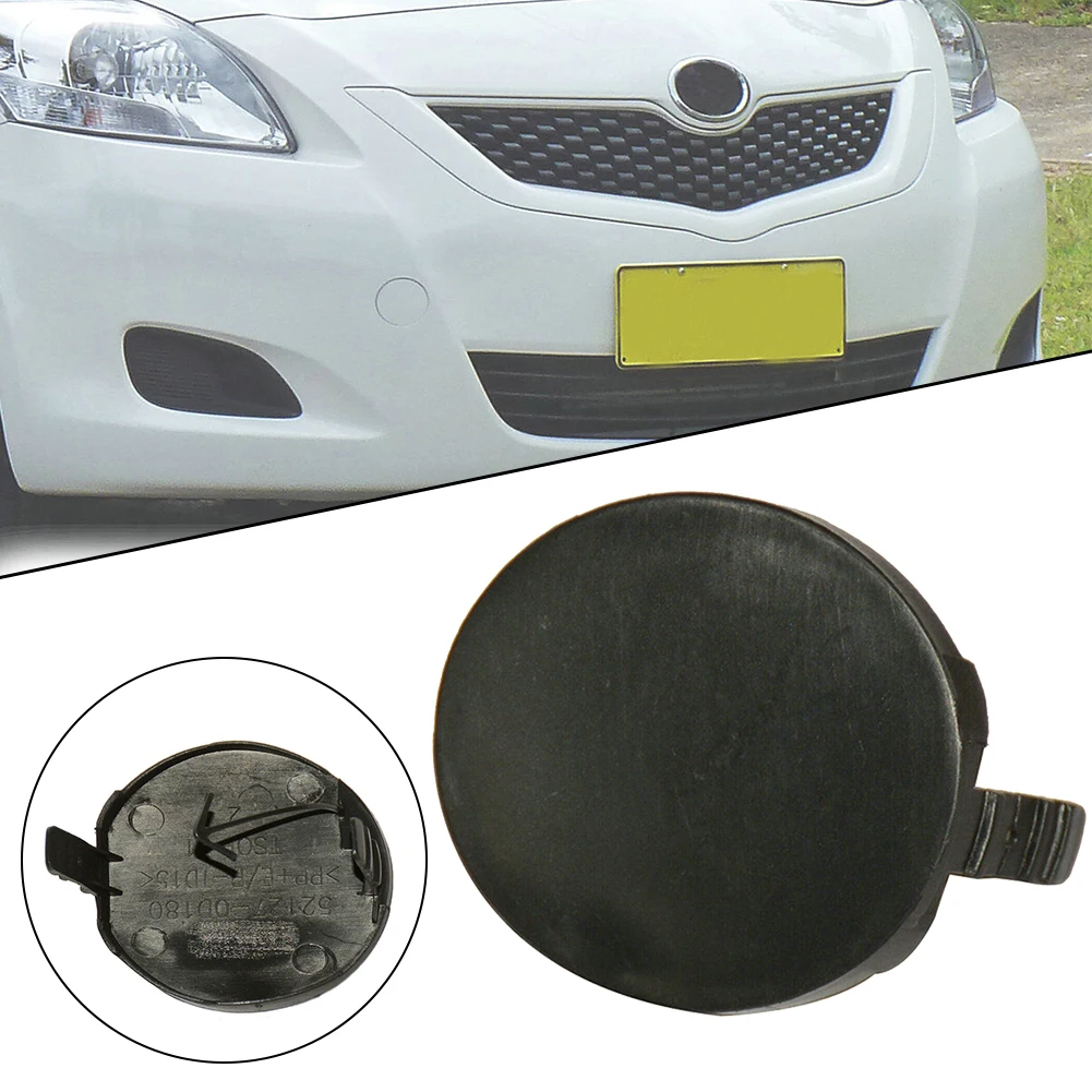 

1 Pcs Car Front Bumper Tow Hook Cover Cap Trailer Hauling Eye Cover Lid For Toyota For Yaris 2006-2010 52127-0D908