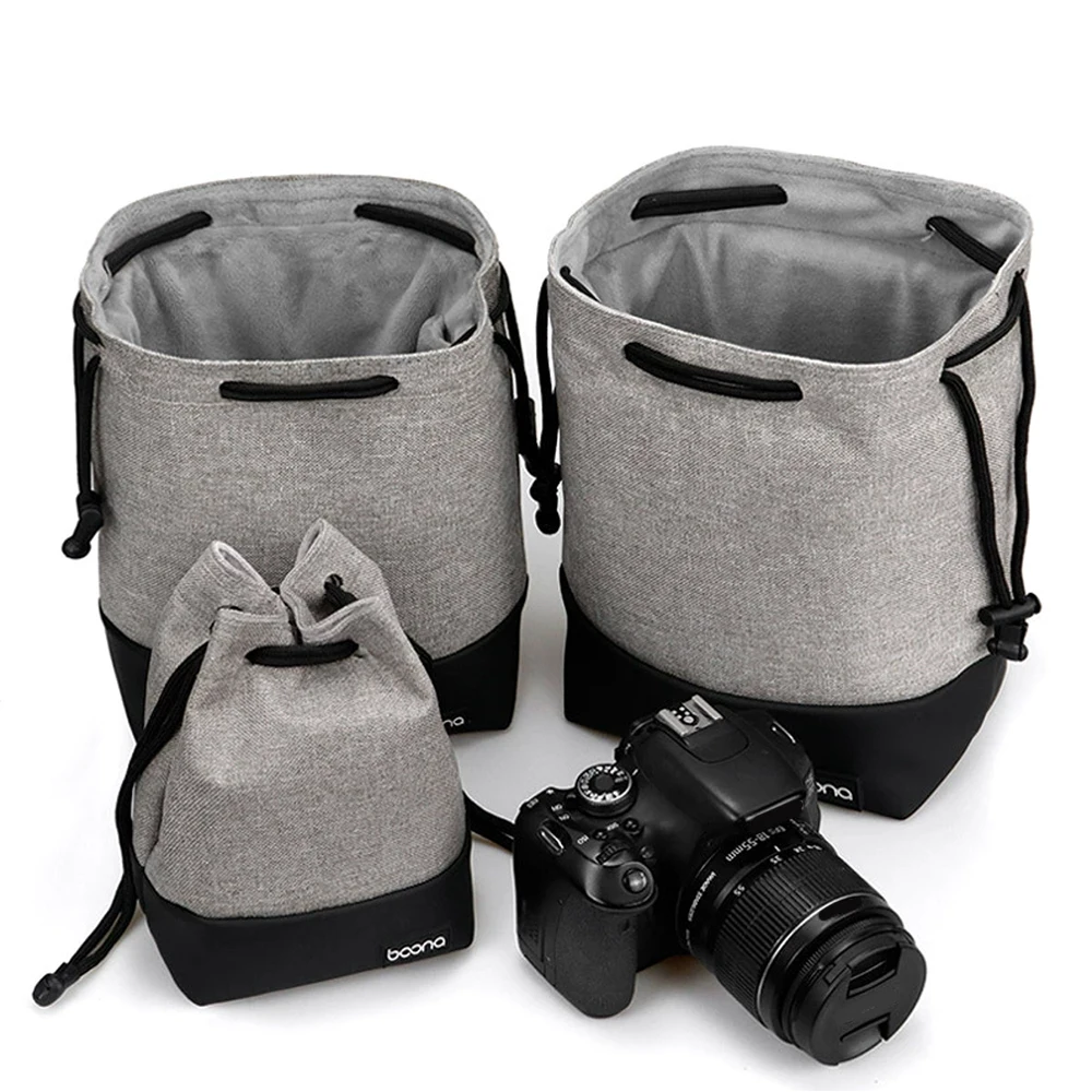Lens bag, photography bag, DSLR camera bag, suitable for Can