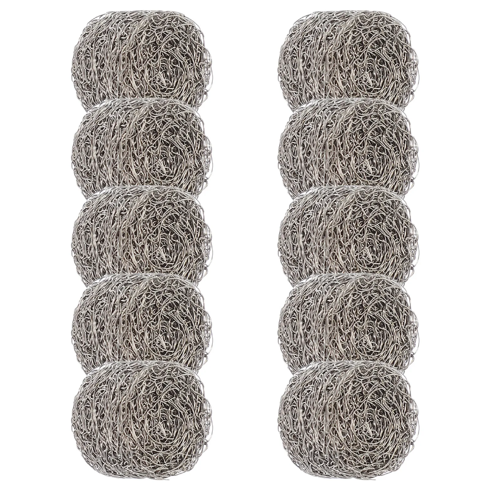 10 Peças de Filtro de Espuma de Aço Inoxidável para Substituição, Gerador de Bolhas de Alta Pressão para Máquinas de Lavagem de Carros, Bicos e Filtros