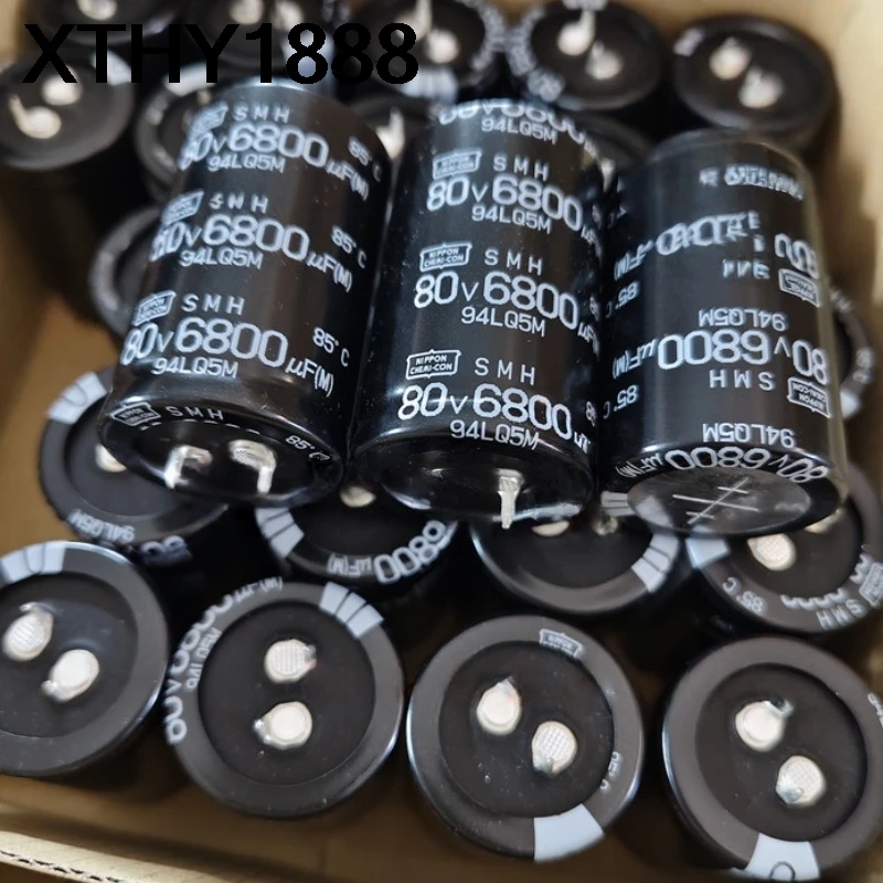 

1 шт. 6800UF 80V Электролитический конденсатор 80V 6800UF 30X50 SMH