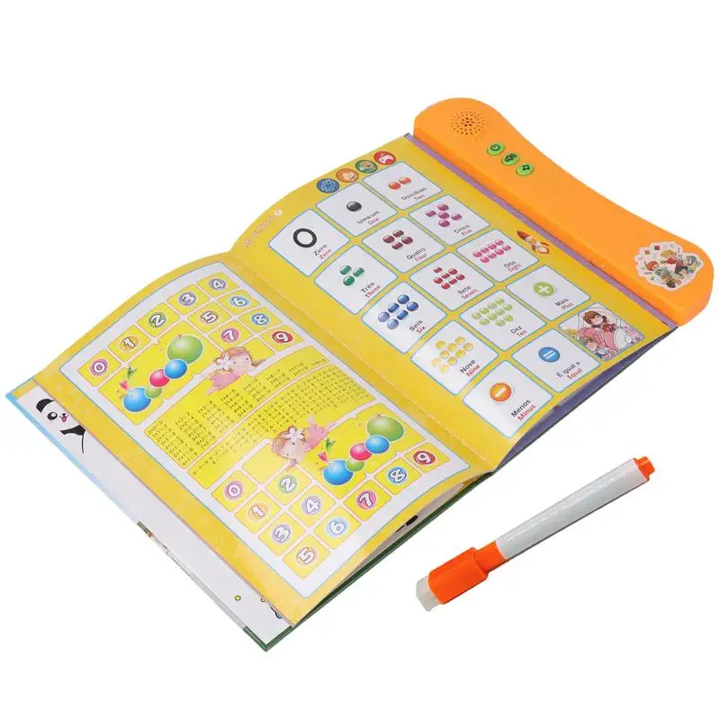 Interactive Electronic Learning Talking Books Preschool Talking Sound English Book Kids English Letters Words Learning Book For