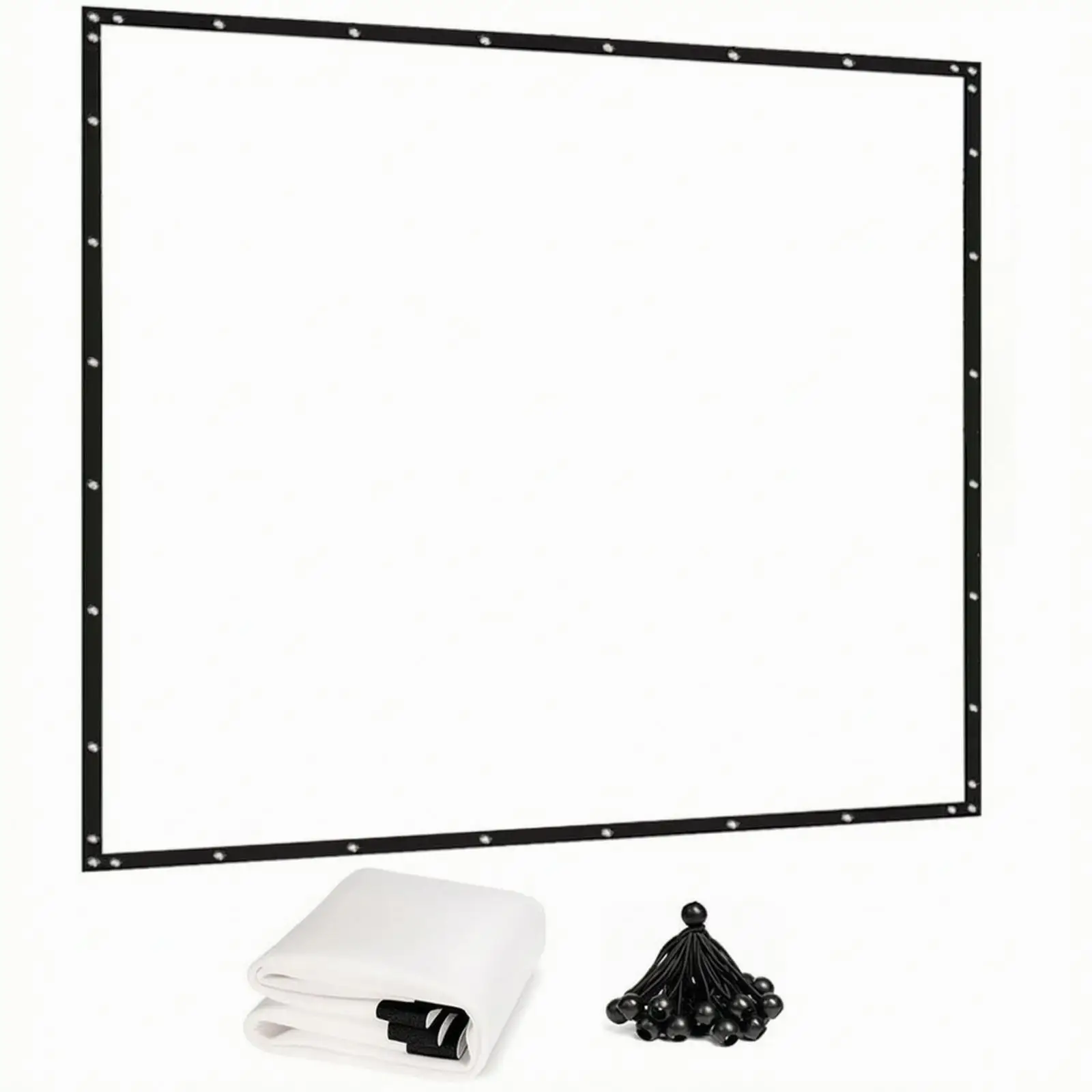 Impact Screen Screen Reinforced Border Golf Simulator Impact Screen Single-Layer for Golfers