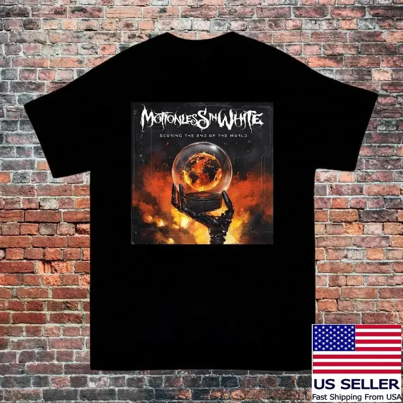 Motionless In White Band Scoring The End Of World T Shirt Good Price