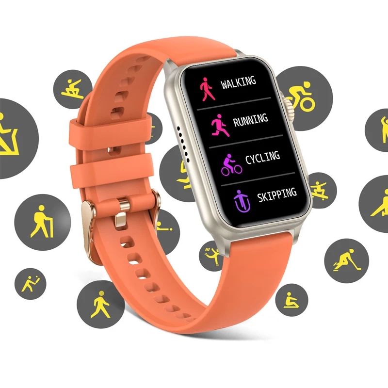 Relógio Inteligente de Chamada Bluetooth para Homens e Mulheres, AI Voice Assistant, Rastreador de Fitness, 1.57 \