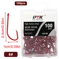 100Pcs Size 6