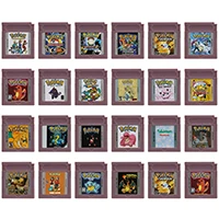 GBC oyun kartuşu 16 Bit Video oyunu konsol kartı Pokemon savaş fabrika mavi Kaizo kahverengi noel turuncu GBC için/GBA/SP