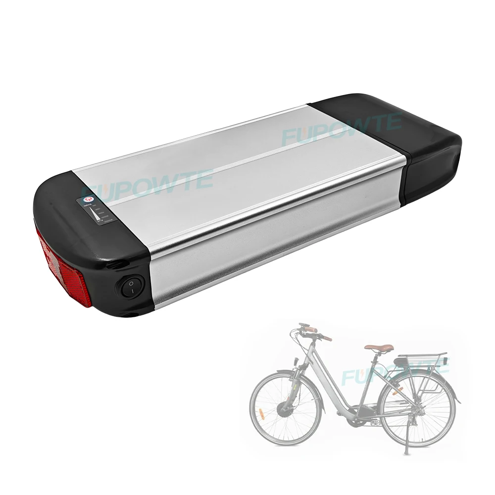 

36V 48V Cargo Bike Dolphin Rear Rack Ebike Battery Pack 15Ah 18Ah 21Ah 24.5Ah For Phylion XH370-13J Maratron XH370-10J Ebike
