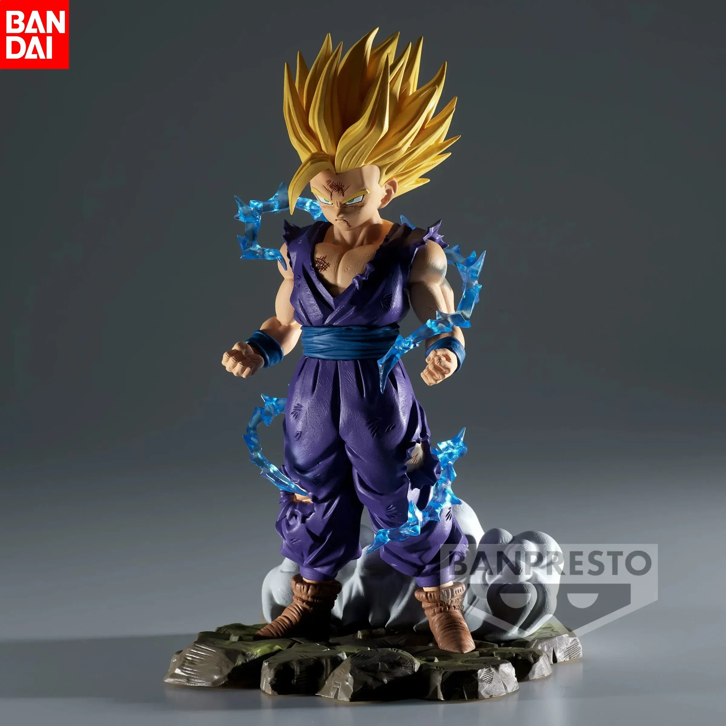 Figuras de Dragon Ball Z Son Gohan, juguetes, caja de historia, serie Super Saiyan 2 DragonBall Vol.10, figura de Anime, modelo de muñeca, juguete coleccionable