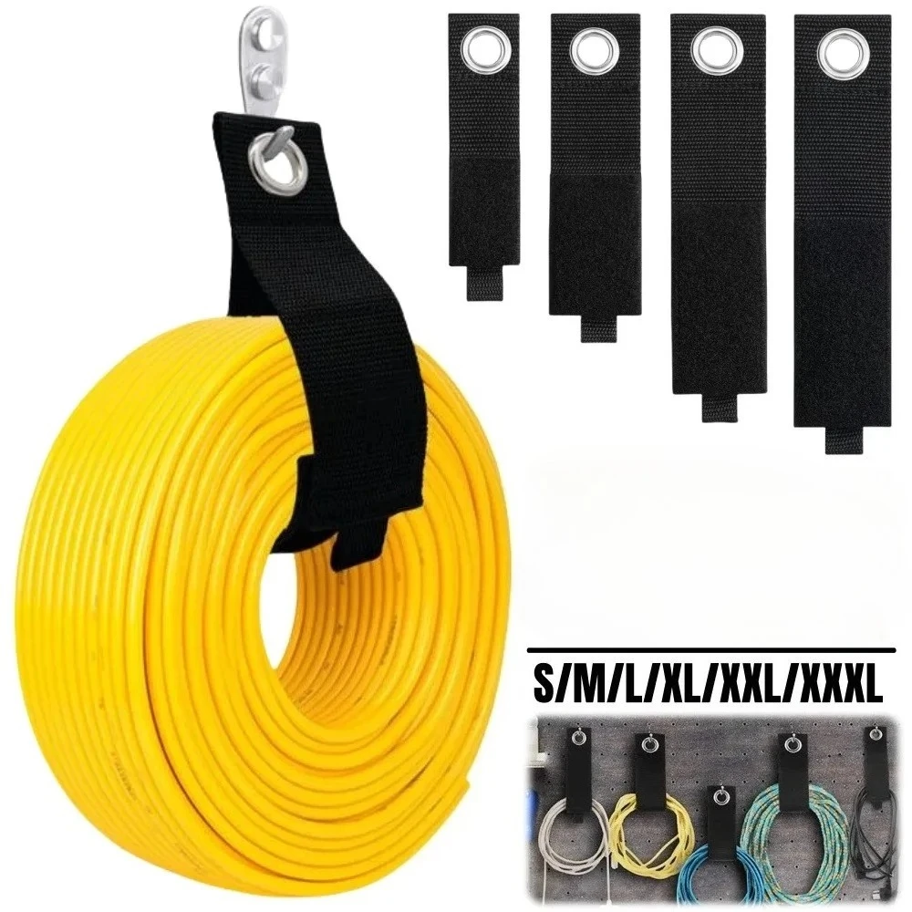 

1PCS Heavy-Duty Hose Storage Straps Reusable Power Cord Management Nylon Heavy Cord Extension Cord Storage Organizer Straps