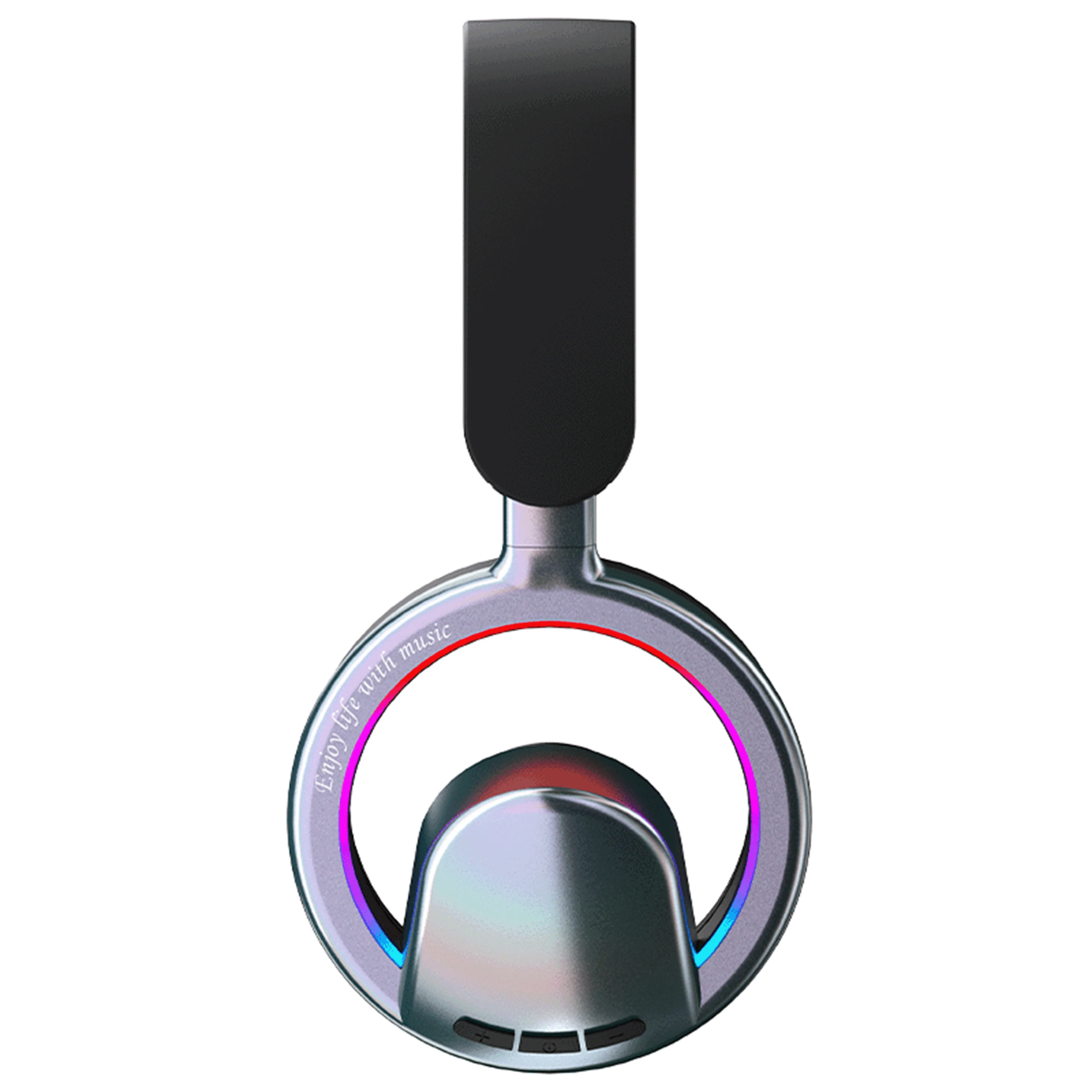 MS-B16 Open-Back Wireless Headset Wide Soundstage with Multi-Color Light Effects for Computer & Mobile Gaming