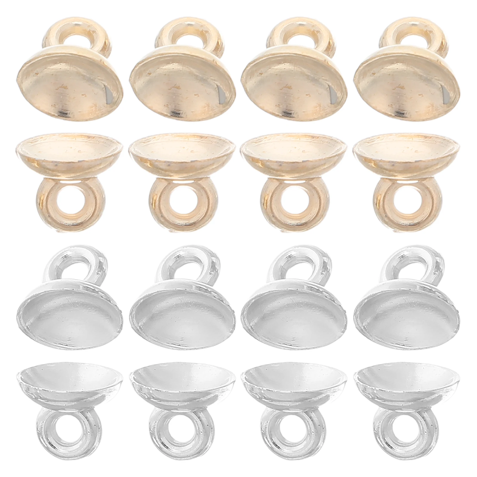 400 قطعة وعاء المعكرونة على شكل وعاء رفع الملحقات الخرز صينية العقص لصنع المجوهرات سبيكة السائبة #2