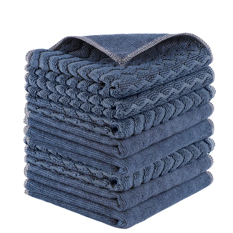 Super Absorbent Barista Bar Towel Kitchen Microfiber Cleaning Cloth Coffee Machine Rag No Lint Square Towel Cleaning Cloth Towel