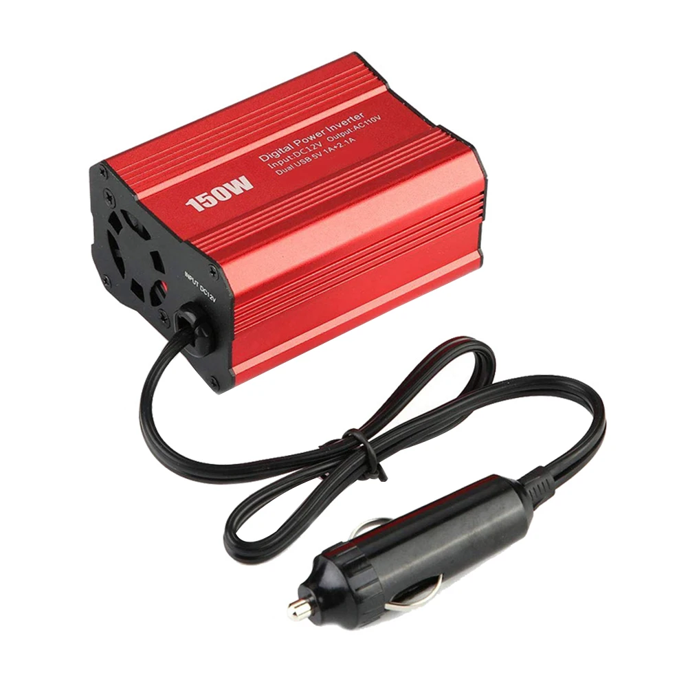 

150W Car Power Inverter 12V 220V and AC 110V Converter Auto Charger Converter Adapter Modified Sine Wave(EU Plug)