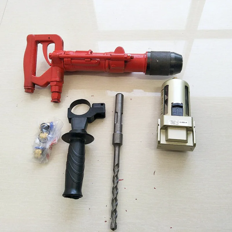 

Hand-held Pneumatic Percussion Drill QCZ-1-4.5 Reinforced Small Portable Drilling Machine Mine Pneumatic Y5 Rock Drill