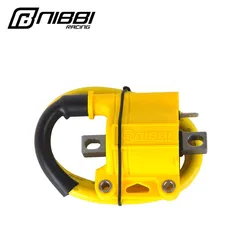 Bobina de encendido Universal para motocicleta NIBBI, compatible con motor 2T 4T, sistema de encendido para patinete todoterreno, ciclomotor, 1/2/5 Uds.