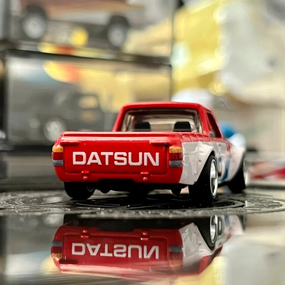 Литые под давлением автомобили Hot Wheels Premium Boulevard 75 BRE DATSUN Sunny Truck Коллекционная масштабная модель автомобиля из сплава 1:64, игрушка, подарок для мальчиков
