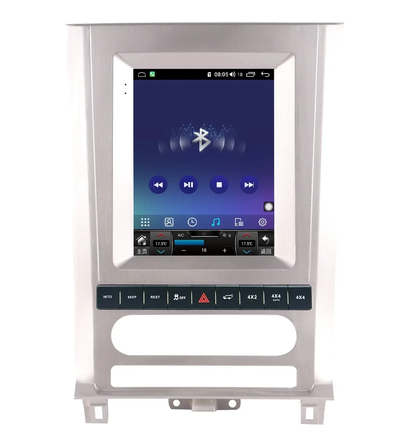 Schermo verticale Automotive Multimedia Android per LINCOLN Navigator 2010 2011 2012 2013 AUTO GPS Navi Unità principale radio stereo