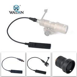 WADSN Tactical Surefir Flashlight Remote Pressure Switch For M300 M600 Sereis Scout Light Long Switch Button Accesseries