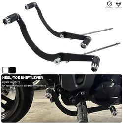 Motorcycle Foot Heel/Toe Shift Lever Shifter Peg Gear-Shift Linkage Kit Fit For Kawasaki Vulcan S 650 EN650 VN650 S650 2015-2026