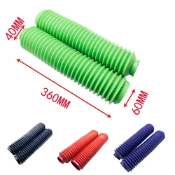 Yecnecty 1 Pair Motorcycle Parts Motocross Front Fork Protector Anti Dust Covers Gaiters Boots For KTM CRF250 YZF RMZ KLX TTR250