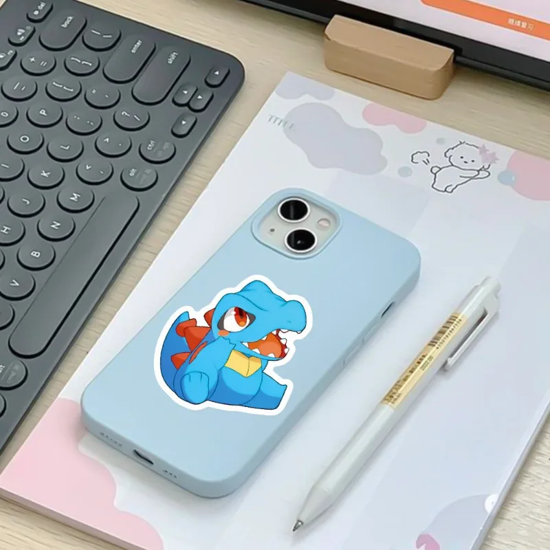 50PCS Pokémon Stickers Cartoon Anime Mobile Phone Case Water Cup Refrigerator Notebook Luggage Decorative Stickers Wholesale