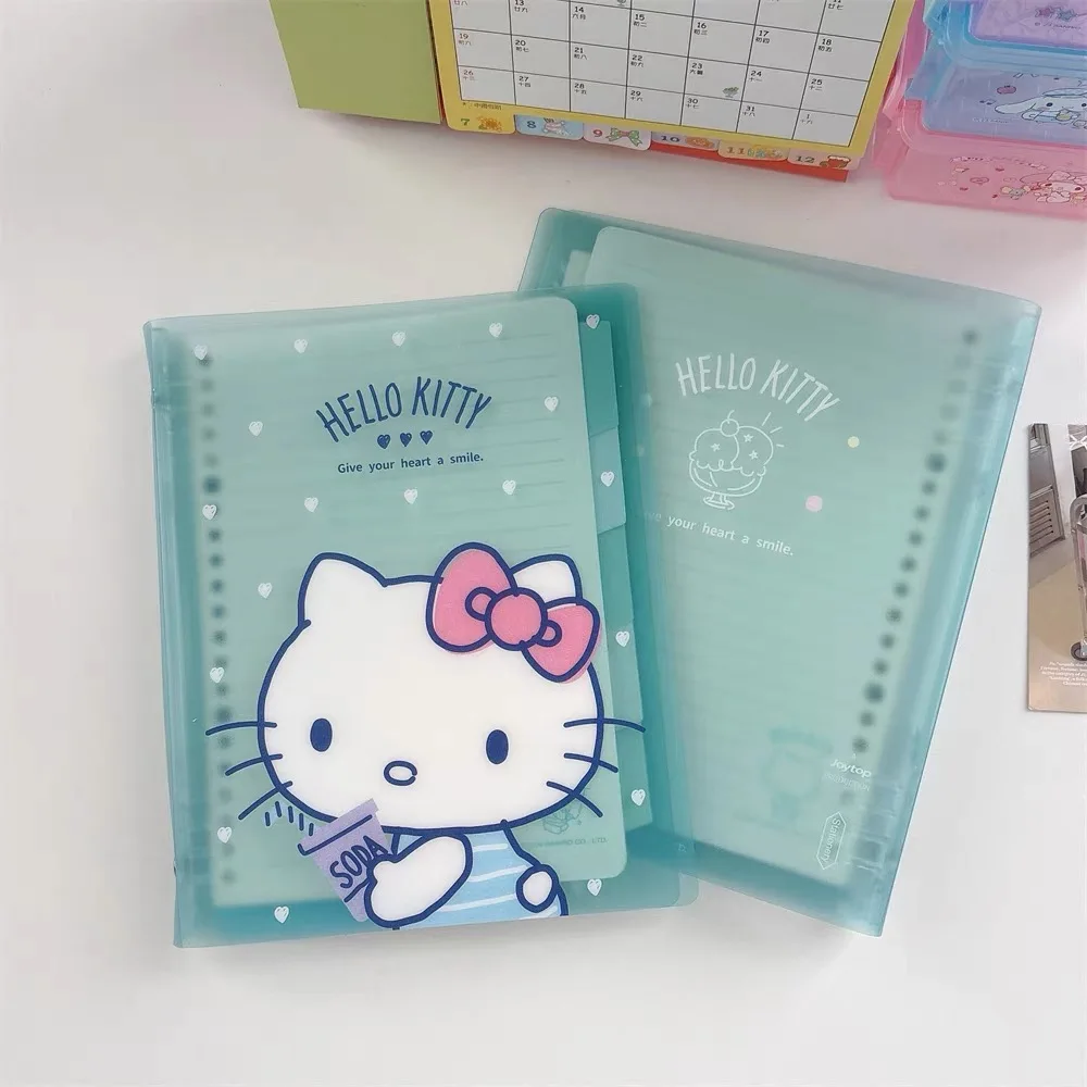 Sanrio Leuke HelloKitty A5 Afneembare losbladige notitieboekje Terug naar school Student Tiener School Briefpapier Set Bureau Briefpapier Cadeau