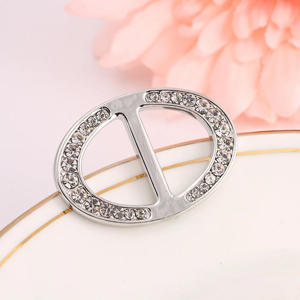 

Alloy Scarf Buckle Brooches for Women 2023 Shawl Wrap Scarves Clamp Ring Clip Lovers