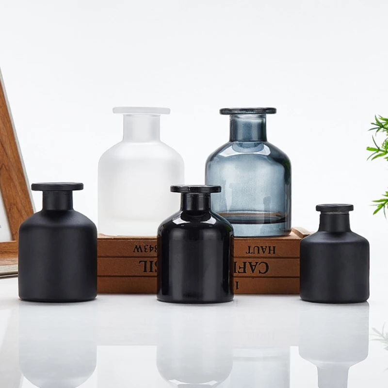 1 Pc 50ml Home Fragrance Diffuser Bottle Party Gifts Glass Container Reed Diffuser Essential Oil Bottle Oil Diffusers Sticks