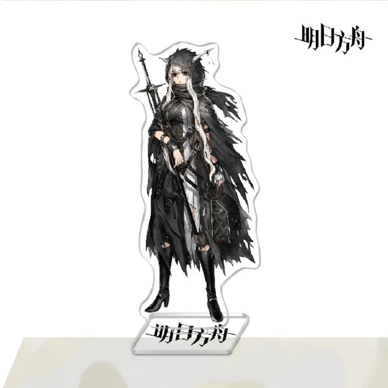 Hot Game Arknights Anime Figures Texas Specter Pramanix Cosplay Acrylic Stands Model Prop Plate Desk Decor Christmas Gift 15CM image 5