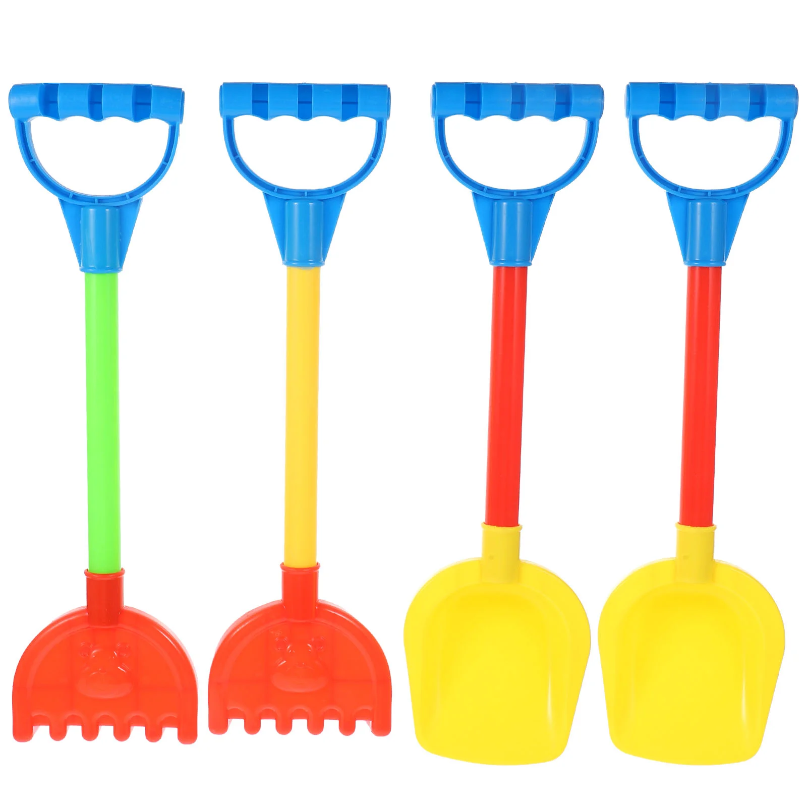4 pezzi giocattolo da spiaggia strumenti per scavo di sabbia giocattoli per bambini attrezzatura da mare in plastica per bambini