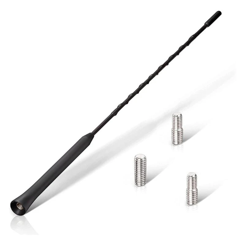 2025 جديد 16/11/9 بوصة سقف السيارة MastWhip ستيريو راديو FM إشارة الجوي العالمي تضخيم هوائي مع مسامير اكسسوارات السيارات #5