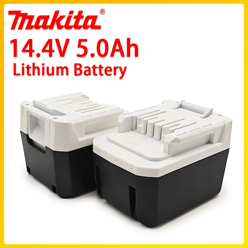 Used For Makita 14.4V 5.0AH Rechargeable Lithium-Ion Battery BL1415g BL1413g BL1460g DC 18Wa Uh 480duh 520dum 165dur 140ddmr106