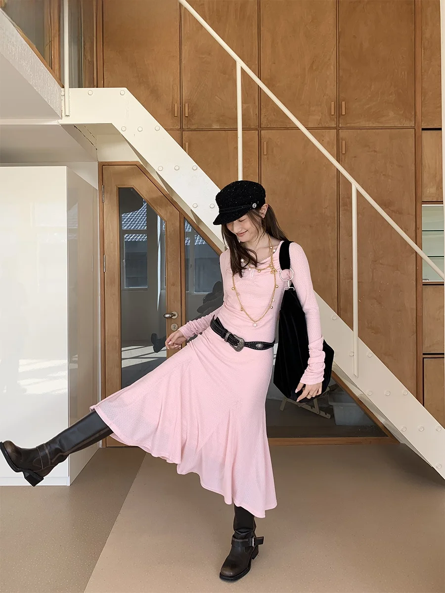 Champagne Rose Knit…