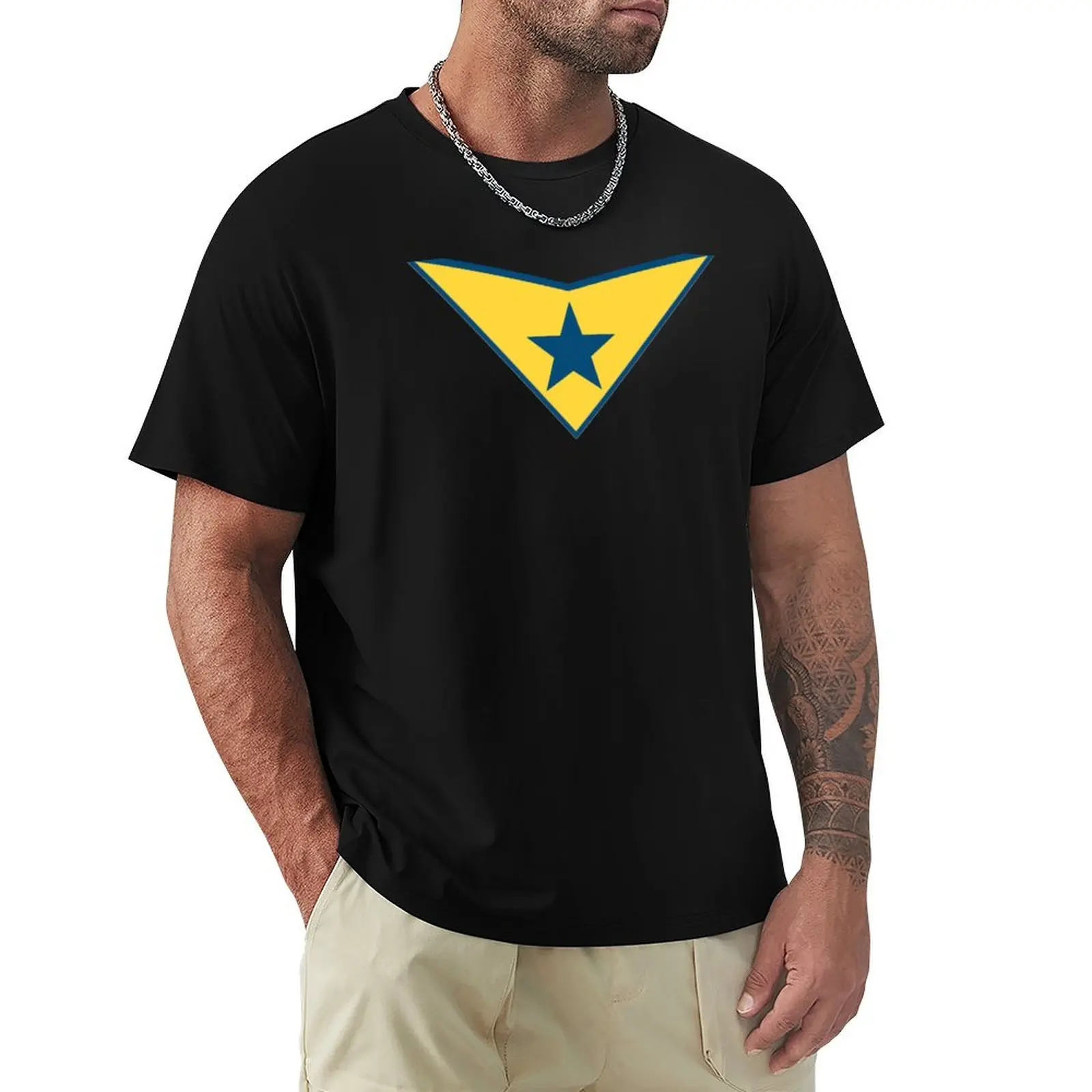 

Booster Gold Logo T-Shirt basketball graphic tees valentines clothes t shirts for men pack