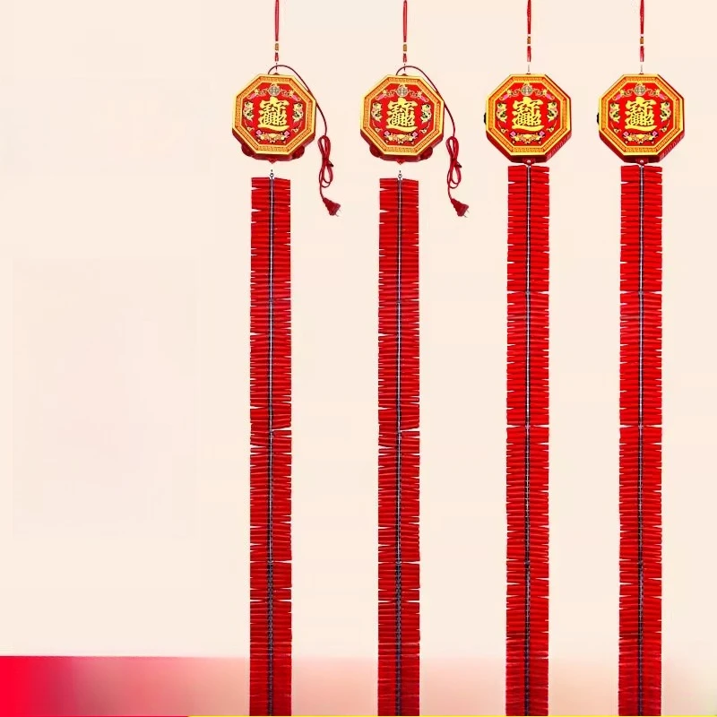 

Plug-in imitation battery shopping mall store opens during the Spring Festival housewarming pendant