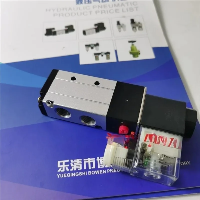 

Электромагнитный клапан 4Н110-06 4Н210-08 4Н310-10 двухпозиционный пятиходовой реверсивный клапан