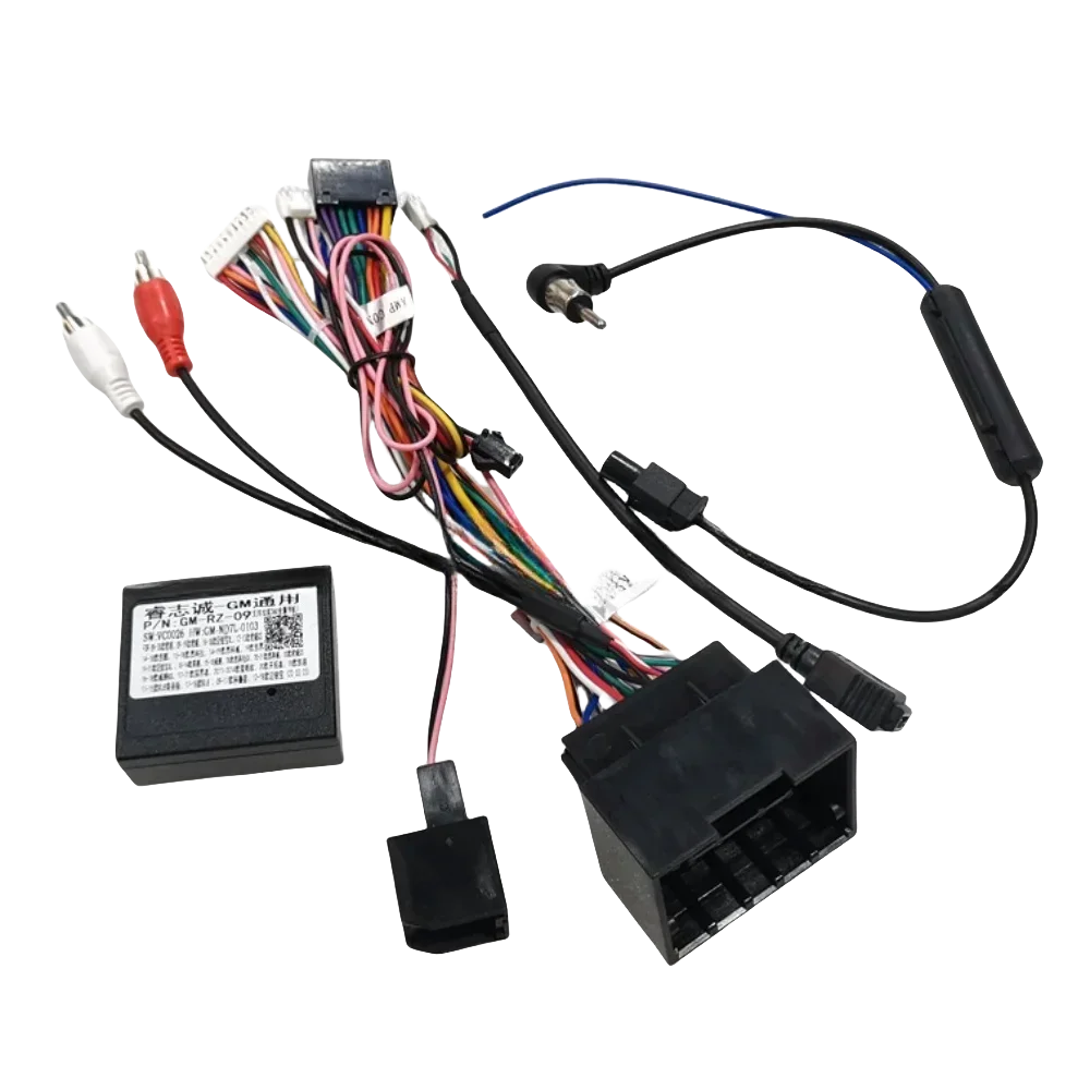 

16 Pin Power Cable with Canbus For Chevrolet Cruze/AVEO/TRAX/Regal/Malibu/Excelle Android Car Radio Multimedia Video Player GPS