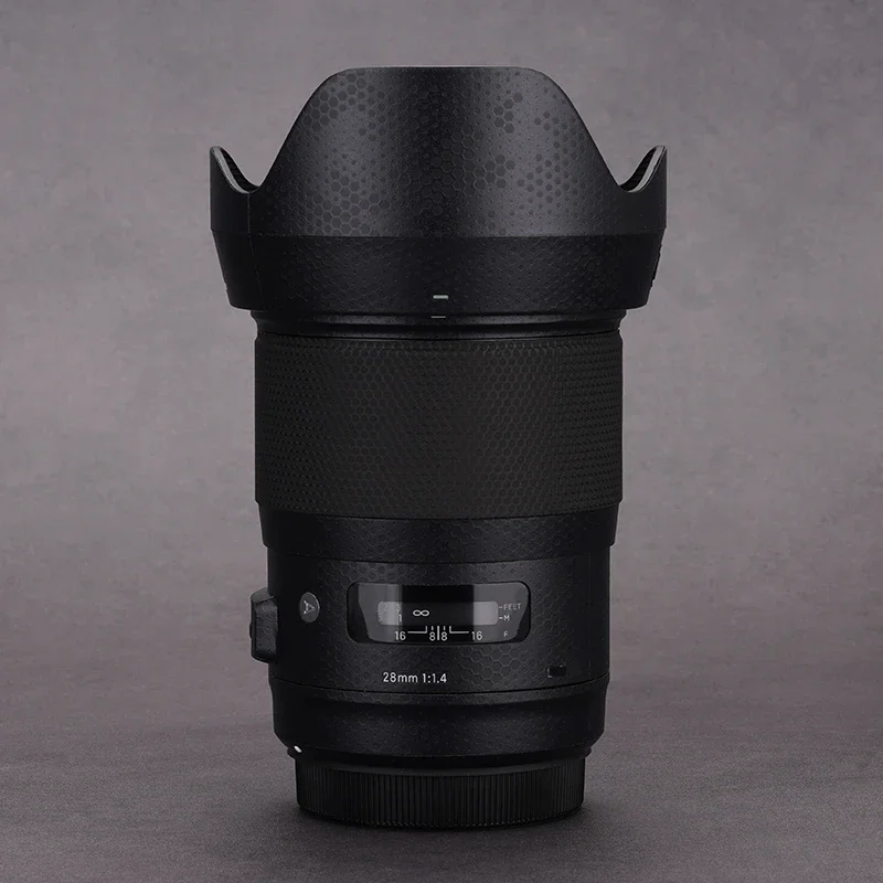 For Sigma 28mm F1.4 DG HSM ART (For Canon EF Mount) Anti-Scratch Camera Lens Sticker Protective Film Body Protector Skin Cover