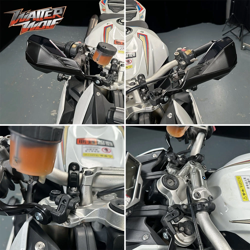 Akcesoria motocyklowe Osłony dłoni na kierownicę Owiewka dla BMW S1000R S 1000R S1000 R 2014-2019 Deflektor dłoni Ochrona