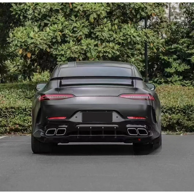 For Mercedes Benz AMG GT 4 Door 18-22 Modify GT63 Body Kit Front Rear Bumper Rear Diffuser