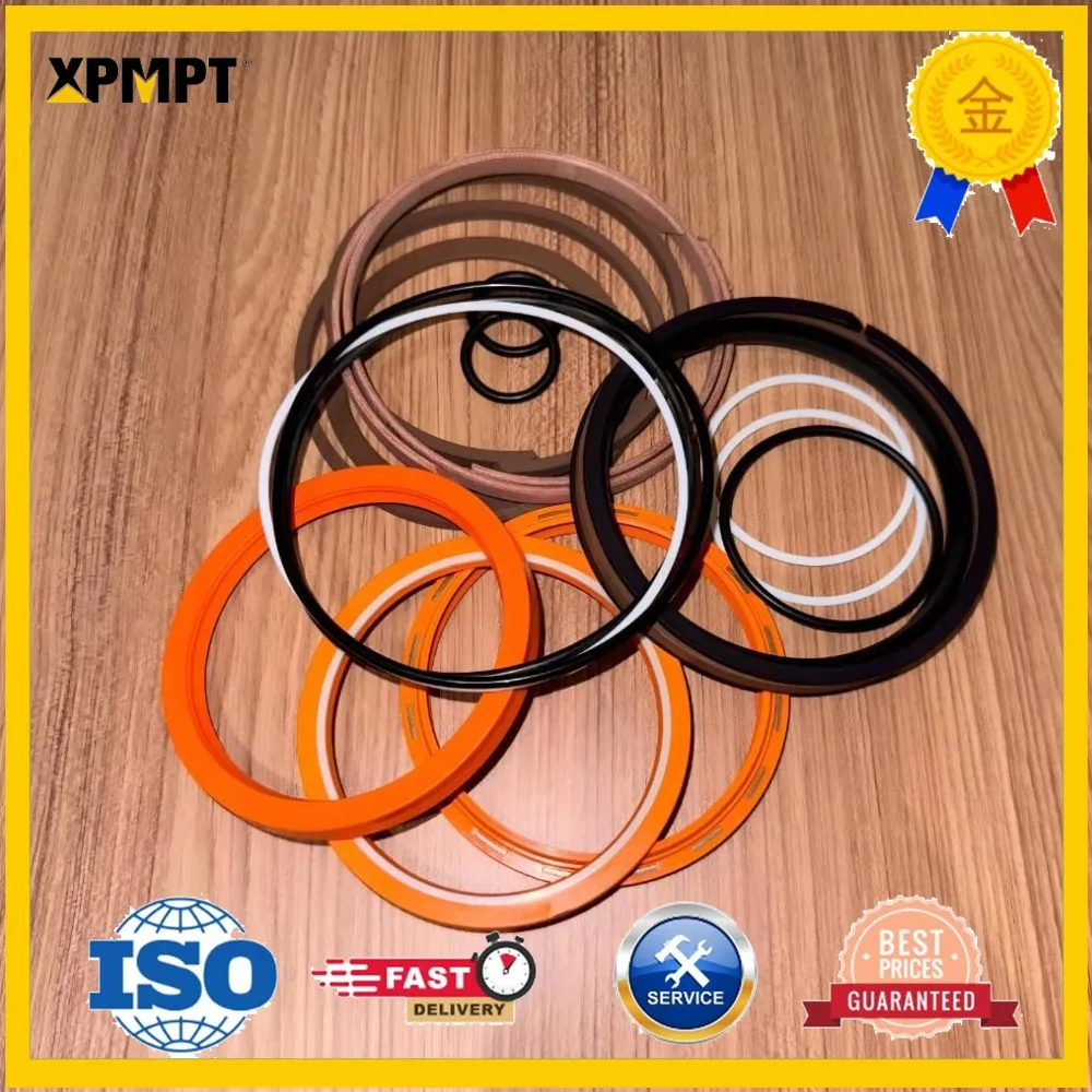 Oil Seal Kit Compatible with Hyundai R170W-9 31Y1-24090 Excavator Adjust Cylinder Hydraulics