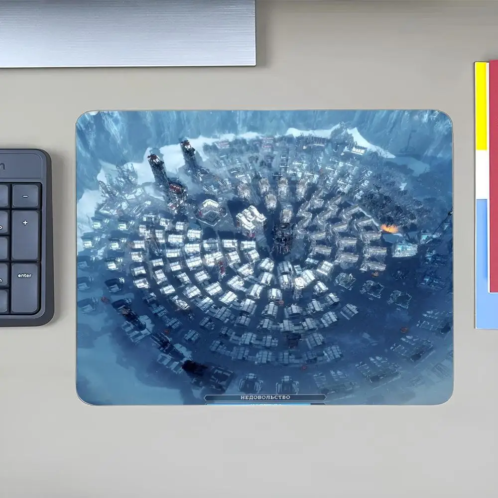 Game for F-Frostpunk-2 MINISO Mouse Pad Anime Game Mouse Pad High Quality Small Desk Pad Rubber Laptop Desk Pad