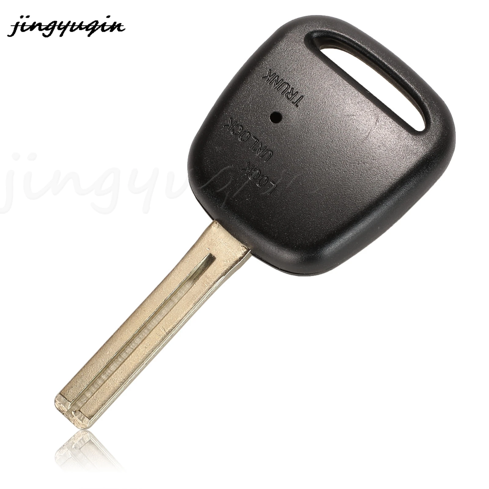 jingyuqin 1/2 Buttons Remote Key Shell For Toyota Carina Estima Harrier Previa Corolla Celica Fob TOY43/Toy40 Blade