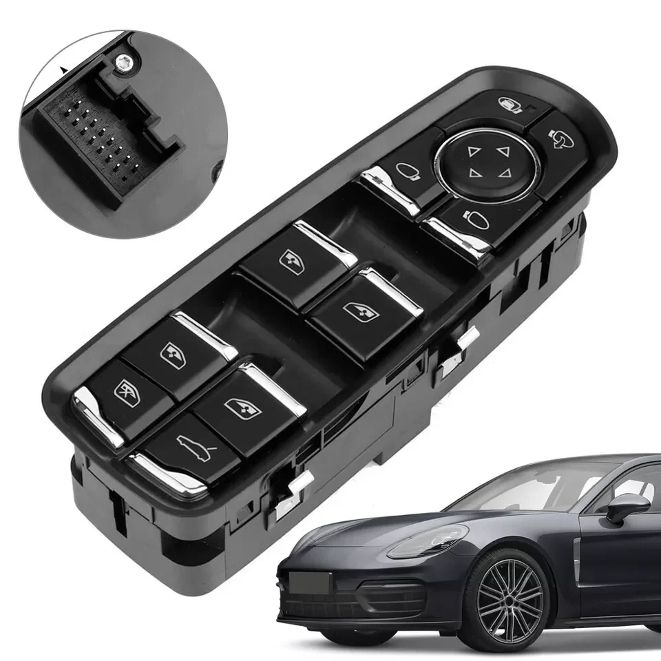 Power Master Window Switch For 2011-2018  Porsche Macan & Panamera Cayenne 7PP959858AEDML V45730007