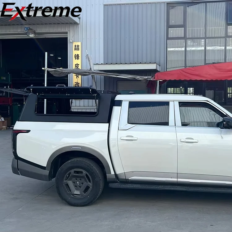 Aluminum Full Height 3 Doors Nissan-truck-canopy Camper Waterproof Truck Bed Cover Canopy for Nissan Frontier