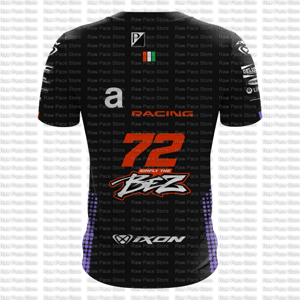 2026 Marco Bezzecchi 72 Replica Team T-Shirt Martín 89 Driver Quick Drying Short Sleeve Top Sports Casual Men's T-Shirts 6XL image 5