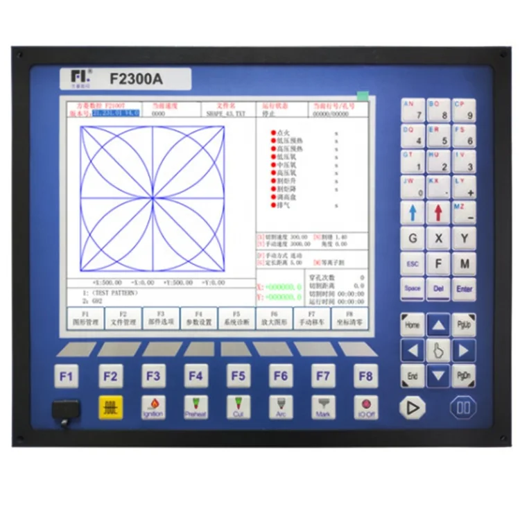 Heavy-duty gantry CNC machine tools are equipped with high-quality CNC controllers, Fangling F2300A CNC system