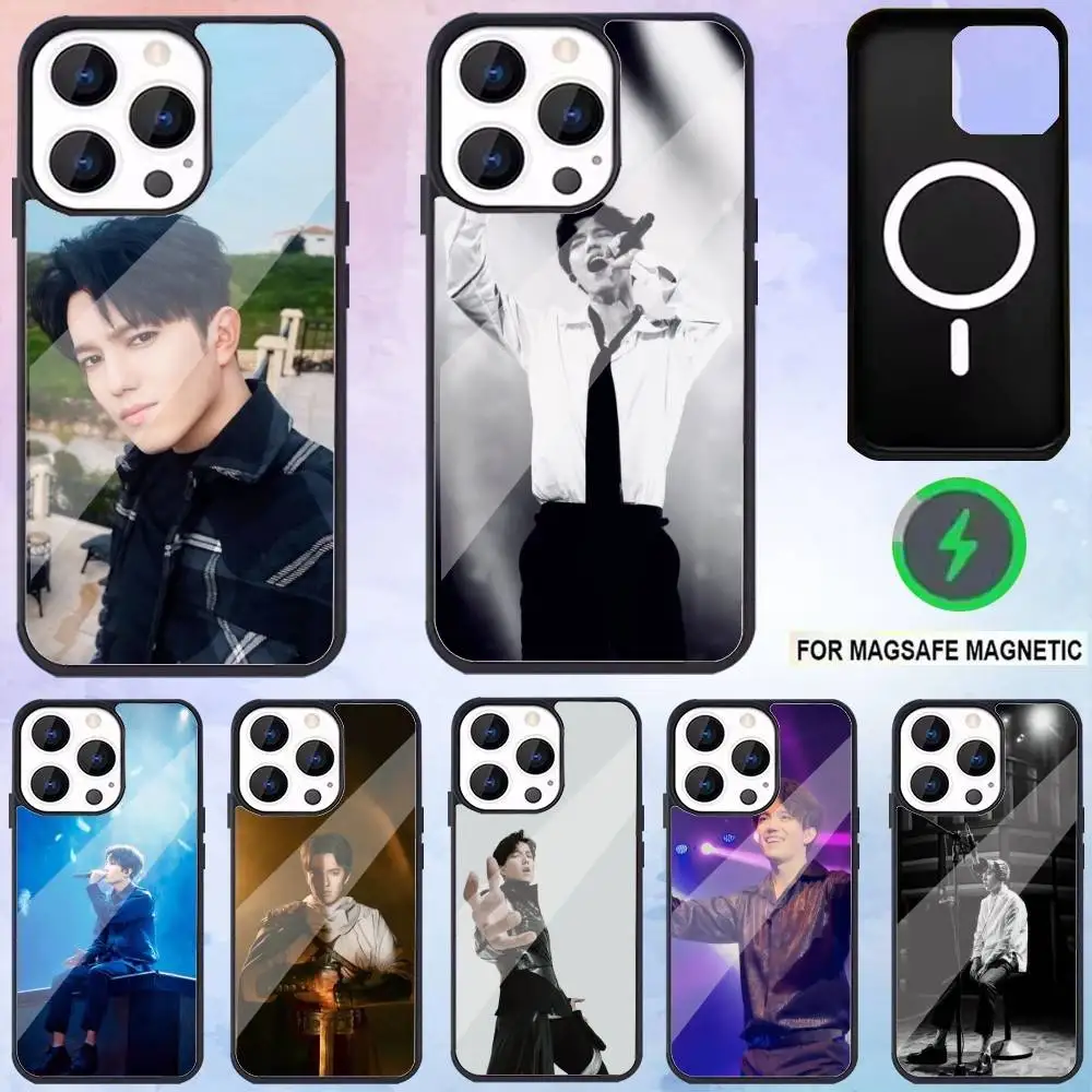 

Singer D-Dimash K-Kudaibergen Phone Case For iPhone17,16,15,14,13,12,11 Plus,Pro Max Magnetic For Magsafe Wireless Charging