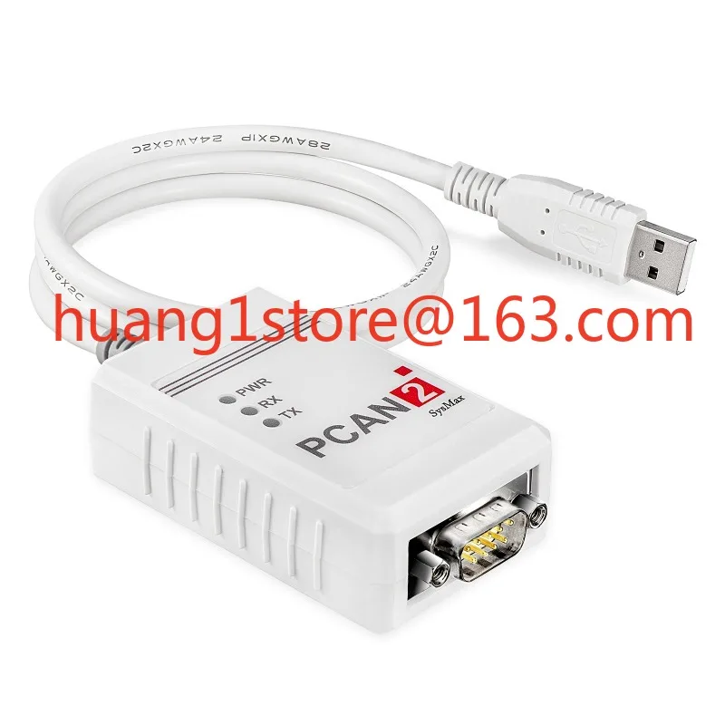 PCAN-USB Interface Adapter, Compatible with Automotive Diagnostic Software for ECU Programming & Calibration